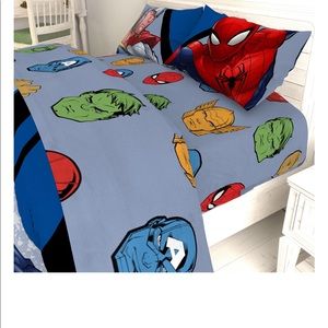 Avenger twin size sheet set